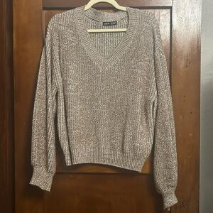 Oversized baggy crop sweater